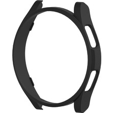 Maks Technology Galaxy Watch 6 Classic 43MM Sert Pc Kasa Koruyucu Mkst Watch Gard 28 - Siyah