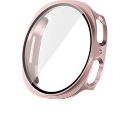 Maks Technology Galaxy Watch 8 40MM Sert Pc Kasa ve Ekran Koruyucu Mkst Watch Gard 38 - Rose Gold