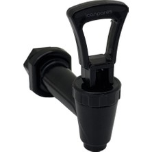 Akat Semaver Ile Uyumlu Musluk Göstergesiz, Dıştan Dişli, Contalı, Somunlu, Basmalı