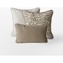 Lidoma Home "stone & Noble & Teddy" Dekoratif Kırlent Set