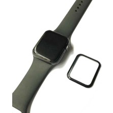 Maks Technology Watch 40MM Mkst Pmma Silikon Body Saat Ekran Koruyucu - Siyah