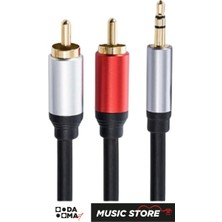 Pawer Stereo Ses Kablosu PW-352RCA 3 Metre Siyah