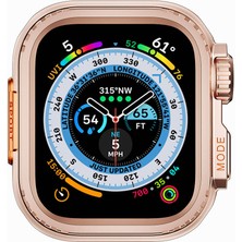 Maks Technology Watch 44MM To Watch Ultra 49MM Kasa Dönüştürücü Mkst Watch Gard 33 - Rose Gold