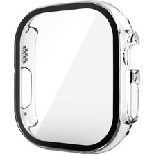 Maks Technology Watch Ultra 49MM Kasa ve Ekran Koruyucu Mkst Watch Gard 20 - Renksiz