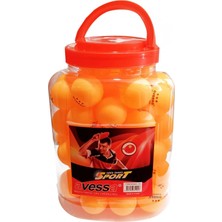 Supertrend 3 Star Turuncu Masa Teniz Pinpon Topu Kavanozda 60'lı