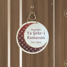 Hippodeco Kişiye Özel Ramazan Kapı Süsü | Hoşgeldin Ya Şehr-I Ramazan Mdf Uv Baskı