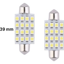 Lokiboo Sofit Tavan Plaka Ledi Ultra Parlak 16 LED 39MM