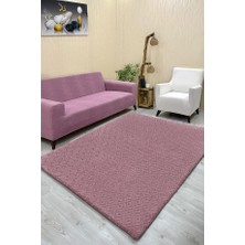 Yakamoz Model Welsoft Halı Örtüsü Pudra Renk - 160 x 230