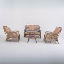 Aurora Ikili Rattan Bahçe Oturma Grubu | Rehome