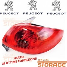 TŞT Peugeot 206 Arka Stop Duysuz  Sağ 2002- (Oem No:  6351S0)
