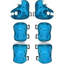 Supertrend Prt-78 Paten ve Kaykay Koruyucu Set Açık Mavi L Beden