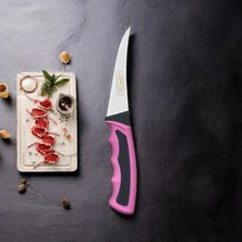 Erinox Eğri Kemik Sıyırma Bıçağı 26 cm 1 No Çift Baskı R Seri Kişileştirilebilir Yatağan Bıçakları