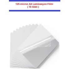 KarmaOfis 125 Micron A4 Laminasyon Filmi (10 Adet)