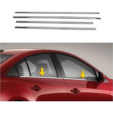 Ns Nilser Auto Parts Toyota Corolla Çıta Cam Sıyırıcı Fitil Krom 4 Parça 2007-2012