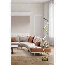 Lara Siyah Renk Modern Tasarım 3 Renkli LED Salon - Yatak Odası LED Lambader