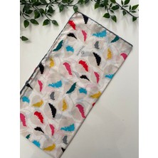 İpekhan Lupin Desen Ince Pamuk Eşarp