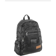 Tolino Bolsas Yikanmis Deri Buyuk Boy Sirt Çantasi