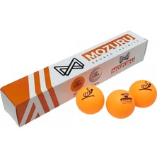 Supertrend Mozuru MZR006-ORG Ittf Onaylı Turuncu Pinpon Topu 6lı
