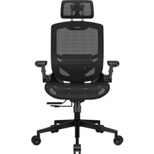 Cougar Speeder One Premium Fileli Ergonomik Oyuncu (Gaming) ve Ofis Koltuğu Bel ve Boyun Destekli Siyah