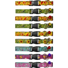 Store Mania Desenli Zilli Kedi Tasması  STRMIA-RSTTT34