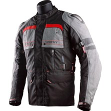 Prosev AT2202 Uzun 4 Mevsim Motosiklet Mont Floresan Kırmızı