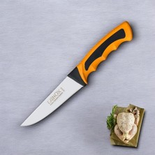 Erinox Et - Kasap Bıçağı 25 cm 0 No Çift Baskı R Seri Kişileştirilebilir Yatağan Bıçakları