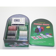 Store Mania Poker Oyunu 100 Chip ve 2 Adet Iskambil Kağıt Setine Sahip Poker Oyunu No 2 STRMIA-RSTTT34