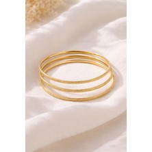 Ares 01 Store 3’lü Simli Ajda Bilezik 65 mm