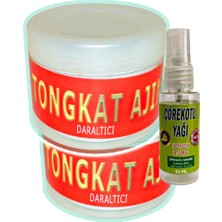 Tongkat Ajimat Madura 3 Adet 100 ml Vajinapress Masaj Kremi + 30 ml Çörek Otu Yağı