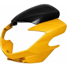 Moto Express Tvs Apache RTR150 2007-2012 Ön Far Çerçevesi Kafa Grenajı ve Camı Sarı Ys