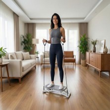 Kochler Slider Evde Kaykay Spor Aleti – Dijital Ekranlı Kaydırmalı Fitness Board, 6 Fonksiyonlu