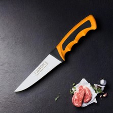 Erinox Et - Kasap Bıçağı 27 cm 1 No Çift Baskı R Seri Kişileştirilebilir Yatağan Bıçakları