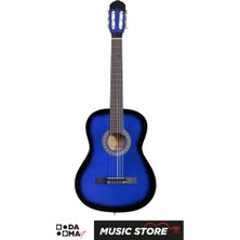 Gonzales 36" 3/4 Junior Klasik Gitar - Mavi