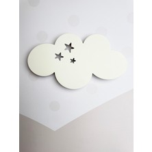 Bon Chic Baby Gün Işığı LED Duvar Aydınlatma Bulut Krem