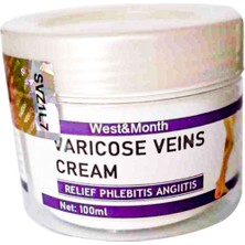 Varicose Vein Defense Cream 100 ml West Month Bacak Kremi 1 Adet
