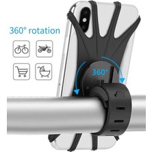 Store Mania Silikon Esnek Bisiklet Telefon Tutucu STRMIA-RSTTT34