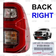 Tyc Toyota Hilux Arka Stop Sağ 20 (Oem No:  81550-0K430)