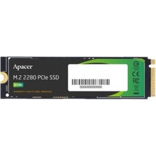 Apacer AS2280Q4U 1tb Nvme Pcıe M.2 7300 Mb/s 6000 Mb/s SSD Disk AS2280Q4U