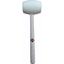 Rubı 500 gr Beyaz Kaucuk Tokmak Profesyonel | Fayans-Seramik-Parke Döşeme Tokmağı |