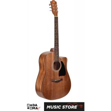 Valler AG240 Ns Akustik Gitar - Satin Naturel
