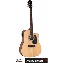 Valler AG240 Eq Elektro Akustik Gitar - Naturel