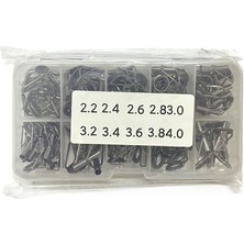 Genba 80 Parça Porselen Paslanmaz Kamış Ucu Seti