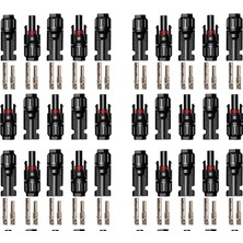 Mexxsun Mc4 Konnektör 100 Set - Güneş Paneli̇ Solar Panel Konnektör