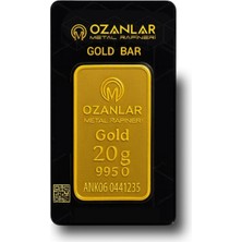 Maxigold Kuyumculuk 20 gr 24 Ayar Külçe Altın