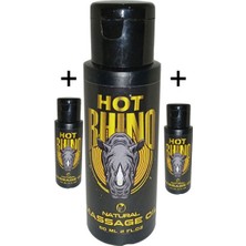Hotrhino 3 Adet Bay Bayan Erotikmasaj Yağı 60 ml