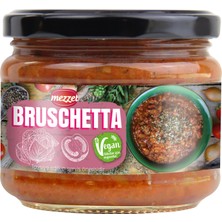 Mezzet Bruschetta Vegan Gurme Sos 300 G - Koruyucusuz Lahanalı ve Köz Sebzeli