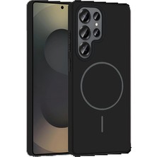 Khayra Samsung Galaxy S25 Ultra Broş Magsafe Kapak - SIYAH-(5796) - ESZAOC6830-4555