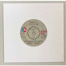 Elenor Ferdi Tayfur Sevdalılar Beni Anlar - Bırak Şu Gurbeti 45 Lik Plak (Orijinal 1975 Dönem Baskı)