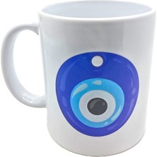 Boncadas Porselen Kupa Bardak (Nazar Boncuklu)