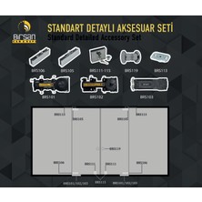 Birsan Hidrolik Motor Standart Detaylı Yer Hidroliği Brs 102-STD